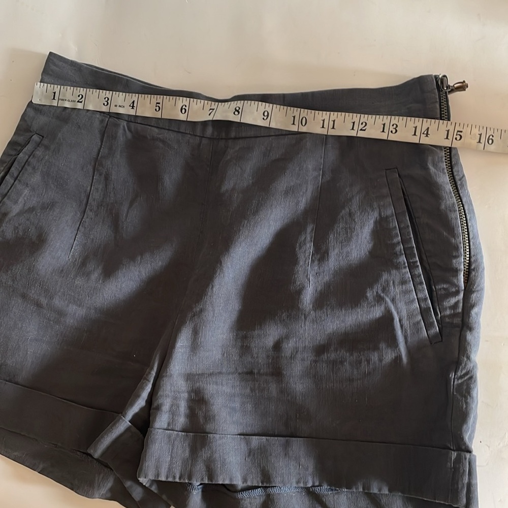 Brunello Cucinelli Womens Linen Cottton Blend Short size 2 - Picture 6 of 9